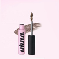 Crème à sourcils dodue naturelle tridimensionnelle imperméable résistant à la transpiration crayon à sourcils brun clair non étourdi