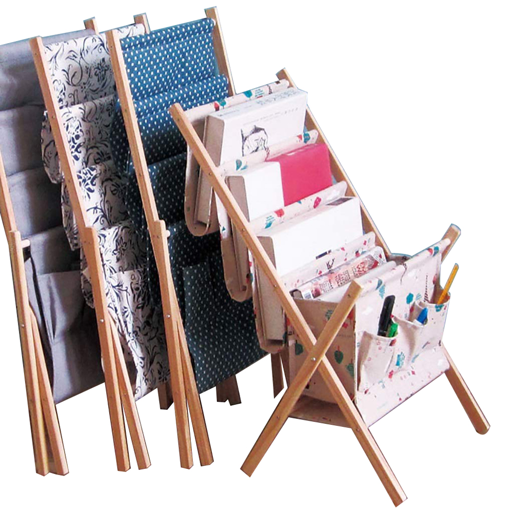 Складная полка для хранения, книжная полка, стеллаж для магазинов из массива мешковины, многоярусная корзина для хранения игрушек