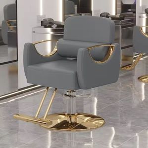 Silla de Barbero Giratoria y Ajustable, Equipo de Belleza para Spa, Silla de Salón para Estilistas, Tatuadores y Barberías, en Oferta - Product Image 3