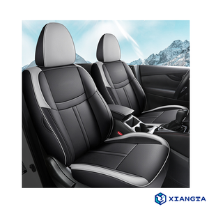 Xiangta Ensemble complet de housses de siège intérieures de voiture de qualité supérieure, personnalisées pour Nissan <span class=keywords><strong>Qashqai</strong></span> 2018-2022, housses de siège ventilées pour voiture - Product Image 1