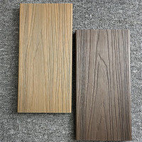 Planches de terrasse en composite WPC - Imperméables, écologiques, ignifuges, garantie 1 an, design moderne pour hôtel, villa, parc, utilisation en bois