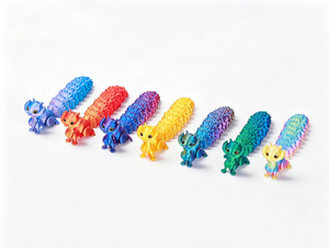 ของเล่นกระรอกน้อยน่ารักพิมพ์ 3 มิติ หลายสี ข้อต่อขยับได้ ของสะสมสำหรับอายุ 15 ปีขึ้นไป ใช้ได้ทั้งชายและหญิง - Product Image 5