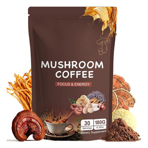 <span class=keywords><strong>Café</strong></span> con Extracto de Hongos 10 en 1, Complejo con Melena de León, Reishi y Cordyceps, Suplemento en Polvo para el Apoyo Inmunológico en Adultos, Venta al Por Mayor - Product Image 1