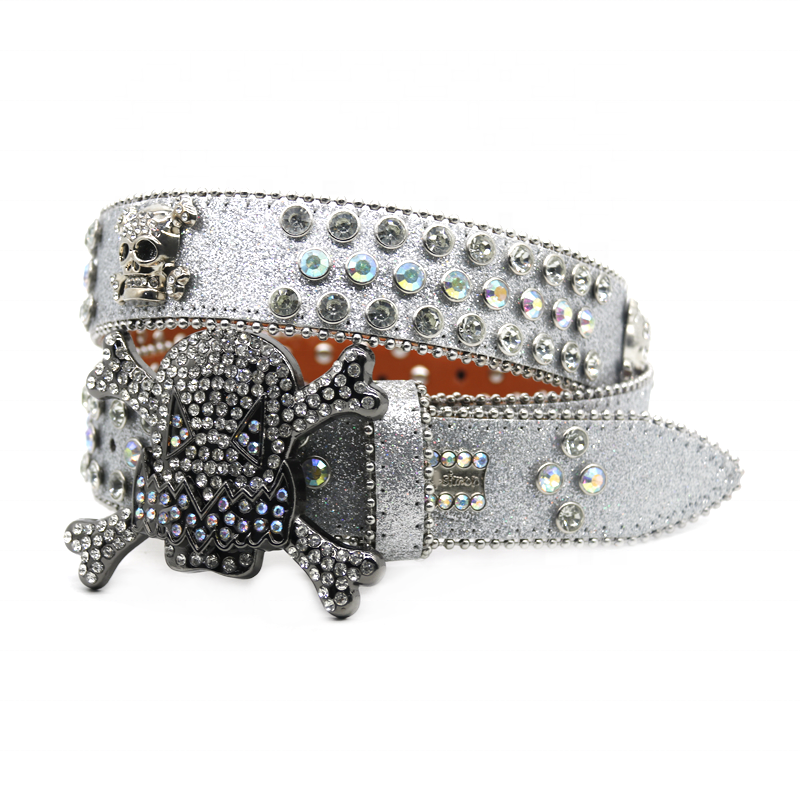 Flash Crystal Rhinestone Belt - Men's Fashion Trend