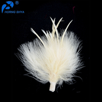 Chapeau en plumes de dinde teintes sur mesure, épingle à chapeau en plumes pour artisanat DIY, chapeau de cowboy pour homme, costume, cosplay, accessoire de coiffure