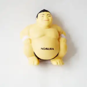 Pu köpük stres sumo oyuncak promosyon için
