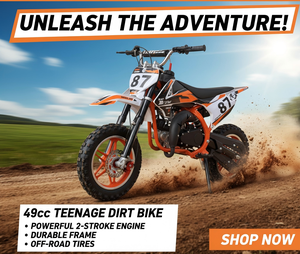 Moto tout-terrain à essence pour enfants de 49 cm³ |   Mini moto <span class=keywords><strong>MX</strong></span> pour débutants - Product Image 2