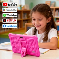 Tablet PC B96 para Niños, Nuevo Modelo en Stock para Venta al por Mayor, 7 Pulgadas, WiFi, 4 Núcleos, 128 GB de Memoria, Máquina de Aprendizaje y Tutoría, Npad Infantil