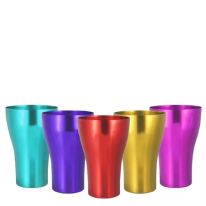 Tazza da Birra in Alluminio Impilabile Colorata 330ml 350ml 500ml per Campeggio Esterno, Compatibile con France <span class=keywords><strong>Max</strong></span> & Jack's Forst Old Potrero - Product Image 5