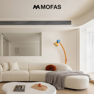 Lámpara de Pie de Diseño Creativo Estilo Memphis, Colorida, Geométrica, de Dibujos Animados, para Sala de Estar, Dormitorio, Arte Infantil, Hecha de Hierro - Product Image 1