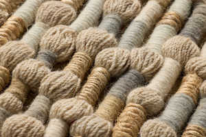 Fait à la main 3D Textile Crochet <span class=keywords><strong>De</strong></span> Luxe Laine Oeuvre Tissage Moderne Bohème Fibre Tenture Murale Décor À La Maison Moderne Chambre Art Déco - Product Image 6