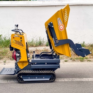 Suministro directo a bajo precio de mini camión volquete con orugas de elevación hidráulica con una capacidad de carga de 500 kg - Product Image 1