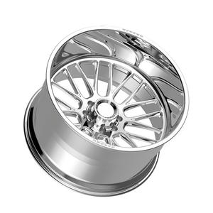 Jantes de camionnettes forgées, polies brillantes, à lèvre profonde, large configuration 6139.7 26x16, style tout-terrain pour - Product Image 2