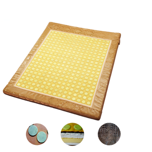 <strong>Jade</strong> Tourmaline Two-Side Energy <strong>Mat</strong> Heated Stone for Whole Body Massage Cushion Dry Sauna Hot Yoga Customized Color &amp; Size - Product Image 5