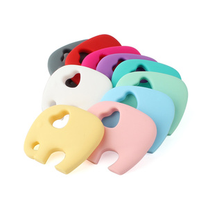 Jouets de dentition naturels et biologiques pour bébés, ensemble de clés de dentition, sans BPA, résistants au congélateur, en silicone souple, pour bébés, unisexe, longue durée de vie, ISO9001 - Product Image 1
