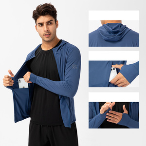 Camisa de protección solar de verano para hombre - manga larga, ligera, transpirable, para deportes al aire libre, con protección UPF 50+, chaqueta. - Product Image 2