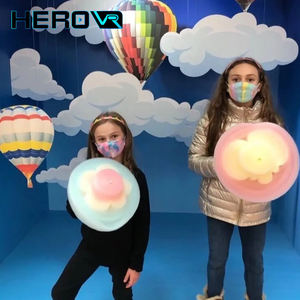 Machine à Barbe à Papa Électrique Portable HEROVR pour Festivals en Plein Air, <span class=keywords><strong>Franchise</strong></span> Commerciale, en Acier Inoxydable, Grande Capacité, avec SDK - Product Image 5