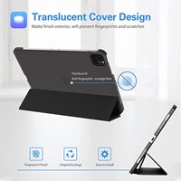 Étui universel pour tablette, étui à rabat imperméable pour iPad Pro 12,9 pouces, étui 2022/2021/2020 (6e/5e/4e génération)