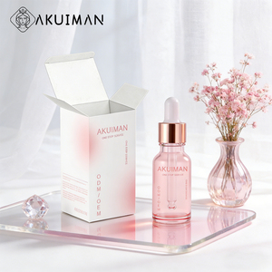 Botellas de vidrio rosa de 30ml y 50ml con gotero - Product Image 4