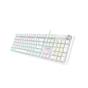 <span class=keywords><strong>MSI</strong></span> GK50Z V2 <span class=keywords><strong>Clavier</strong></span> mécanique <span class=keywords><strong>Clavier</strong></span> d'ordinateur de bureau de jeu Effets d'éclairage RVB <span class=keywords><strong>Clavier</strong></span> à touches complètes personnalisé Noir Rouge - Product Image 6