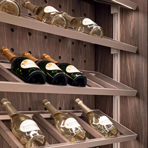 Meuble à vin de luxe sur mesure pour la maison, vitrine moderne en verre pour salon, meuble à vin Vis-202 pour salon - Product Image 6