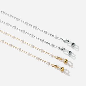 <span class=keywords><strong>Cadena</strong></span> <span class=keywords><strong>para</strong></span> <span class=keywords><strong>Lentes</strong></span> de Sol y Gafas, con Perlas Blancas Elegantes, Accesorios de Moda al por Mayor - Product Image 1