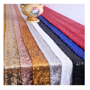 Vente en gros Offre Spéciale décoration <span class=keywords><strong>de</strong></span> fête <span class=keywords><strong>de</strong></span> mariage <span class=keywords><strong>de</strong></span> luxe 12x108 pouces 3mm <span class=keywords><strong>chemin</strong></span> <span class=keywords><strong>de</strong></span> <span class=keywords><strong>table</strong></span> à paillettes or <span class=keywords><strong>rose</strong></span> - Product Image 6