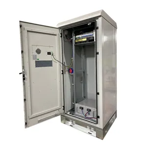 Outdoor Cabinet Manufacturer Waterproof Aluminum/cold-rolled/stainless Steel/ Telecom Equipment Enclosure Outdoor Cabinet With Ac