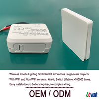 Kit de contrôle d'éclairage sans fil OEM/ODM complet, module de contrôle d'éclairage intelligent Zigbee pour maison connectée, interrupteur mural électrique