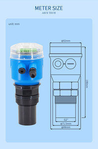 Aice Tech 超声波水位传感器 0-10M 测量范围 ±0.5%Fs 精度 1mm 分辨率 IP65 用于液位监测 - Product Image 4