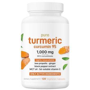 Kurkuma-Curcumin-Antioxidans-Kapseln Kräuterergänzungsmittel für Erwachsene Nicht für Kinder 95% Kurkuma-Extrakt - Product Image 1