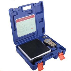 Báscula Digital <span class=keywords><strong>de</strong></span> <span class=keywords><strong>Refrigerante</strong></span> <span class=keywords><strong>de</strong></span> Alta Precisión Compatible con R134a R22 <span class=keywords><strong>R410a</strong></span> para Servicio y <span class=keywords><strong>Carga</strong></span> Profesional <span class=keywords><strong>de</strong></span> Aire Acondicionado - Product Image 2