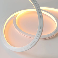 Lampu Strip LED CCT Tunable 3D Bend 15*15mm 24V IP67 Tahan Air Lampu Neon LED untuk Dekorasi Fasad Hotel Rumah Luar Ruangan Dalam Ruangan