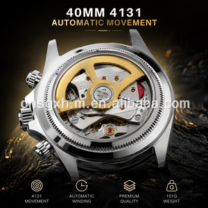นาฬิกาจับเวลาแบบกลไกสำหรับผู้ชายรุ่นคลาสสิคขนาด 40 มม. จาก Top Factory พร้อมกลไกคุณภาพสูง 4131 และ 151G Business J45 พร้อมอุปกรณ์เสริมคุณภาพสูง - Product Image 1