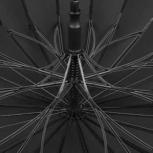 Ô Thẳng Chống Gió Ô Thẳng Che Mưa Tay Cầm Bằng Gỗ Có In Logo - Product Image 6