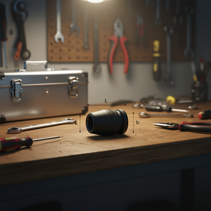 Douille 235 3/4 Mn Taille de l'axe d'entraînement L Longueur B Diamètre - Product Image 3