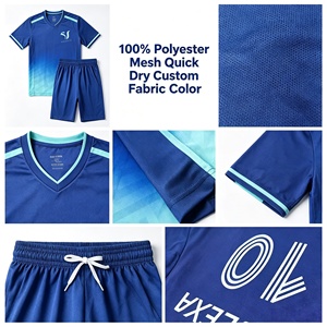 Jersey klub Jersey hijau Jersey desain bola Kit sepak bola Anda sendiri Jersey sepak bola pabrik sepak bola Cina Jersey sepak bola - Product Image 5