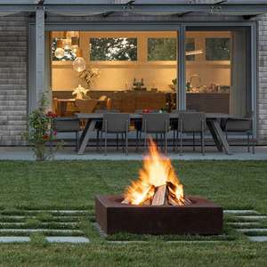 <span class=keywords><strong>Brasero</strong></span> de foyer en acier corten barbecue en acier corten foyer d'extérieur en acier corten foyer de jardin en acier corten foyer d'extérieur - Product Image 5