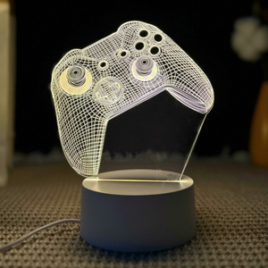 Customized 3D Game Room Desktop Lamp Game Console Icon LED Bedside Night <b>Light</b> - Product Image 2