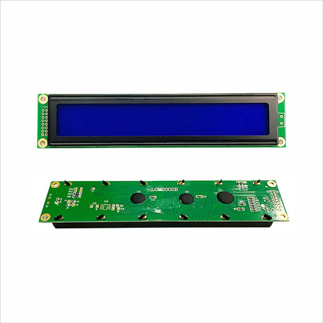 LCD Module BLUE STN Transmissive 20characters 2 Lines 8-bit Interface Side White Backlight Display Module