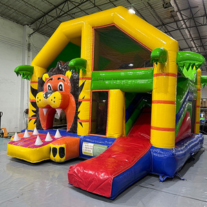 Trẻ em thương mại <span class=keywords><strong>Inflatable</strong></span> nhảy thư bị trả lại nhà Combo rừng bouncy lâu đài trượt sư tử <span class=keywords><strong>Inflatable</strong></span> <span class=keywords><strong>Bouncer</strong></span> - Product Image 2