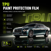 Film de protection de peinture transparent TPU invisible pour voiture, anti-insectes, anti-gomme, anti-sève d'arbre, anti-salissures, film de protection de carrosserie automobile