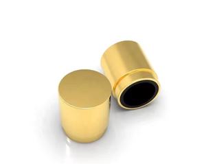 Fabricant de luxe peur 15mm couronne en métal parfumé Zamac parfum bouteilles bouchons parfum bouchons couvercles - Product Image 3