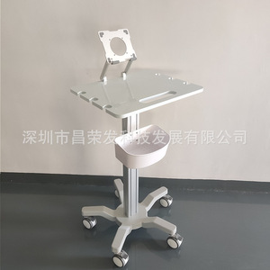 Vente directe d'usine de chariots d'endoscopie médicale portables avec supports pour moniteurs. - Product Image 4