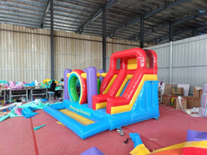 Castillo inflable de PVC de 2025x4m de grado comercial 3,5 con tobogán, castillo hinchable para saltar, castillo hinchable divertido - Product Image 5