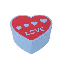 Bonbons de luxe en forme de coeur Prix raisonnable Pastel dur pour cadeau de mariage Logo personnalisé Diverses spécifications Boîte en papier