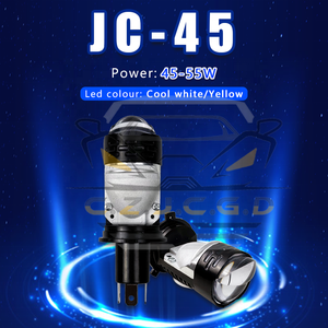 Đèn pha ô tô JC-45, đèn pha chiếu xa 55W, đèn pha chiếu gần 45W, đèn pha mini Bi-<span class=keywords><strong>led</strong></span> Projector Lens Laser <span class=keywords><strong>LED</strong></span> H4, đèn pha Projector H4 - Product Image 2
