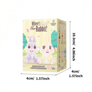 Miniso Serie Disney Where's Bunny Scatola a Sorpresa Action Figure Decorazioni Carine e Rilassanti da Scrivania Giocattoli di Tendenza Idea Regalo Mystery Box - Product Image 2