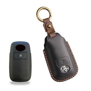 Funda protectora de cuero genuino para llave grande de Daihatsu Beilu, compatible con Taiwán y el Sudeste Asiático, para los modelos Raize, Rocky y AVANZA. - Product Image 6
