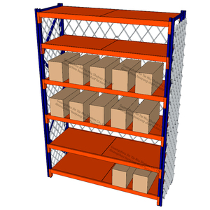 Сталь для промышленного хранения полки склад backrack офисные заводской склад магазин - Product Image 1